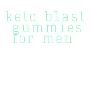 keto blast gummies for men