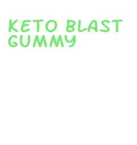 keto blast gummy