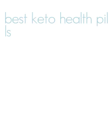 best keto health pills