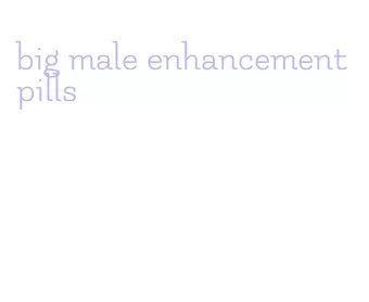 big male enhancement pills