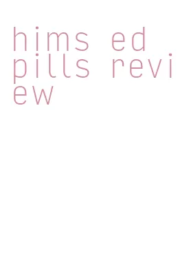 hims ed pills review