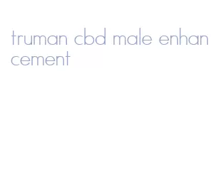 truman cbd male enhancement