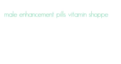 male enhancement pills vitamin shoppe