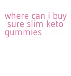 where can i buy sure slim keto gummies