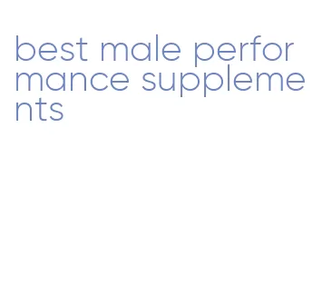 best male performance supplements