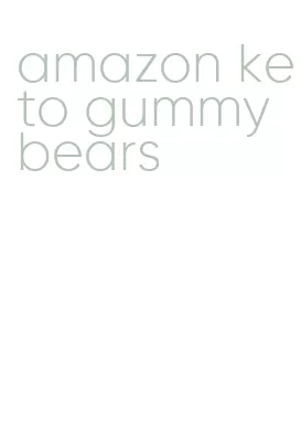 amazon keto gummy bears