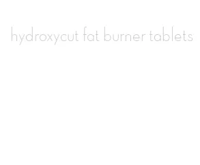 hydroxycut fat burner tablets