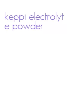keppi electrolyte powder