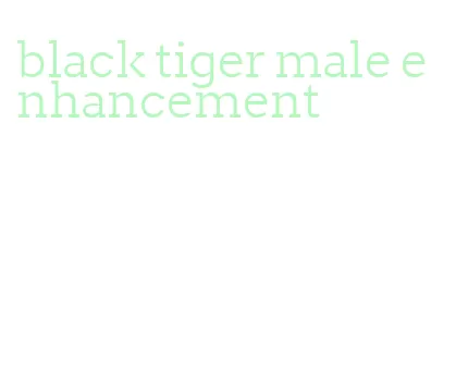 black tiger male enhancement