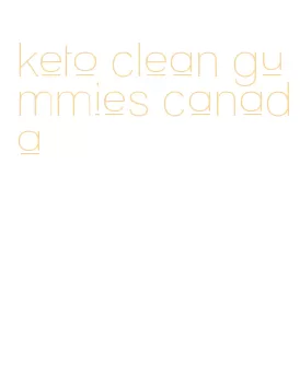 keto clean gummies canada