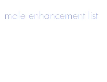 male enhancement list