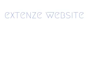 extenze website