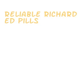 reliable richard ed pills