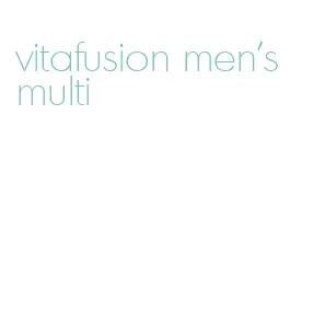 vitafusion men's multi