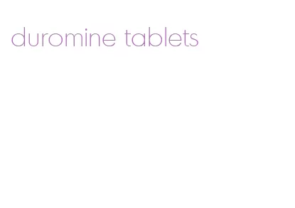 duromine tablets