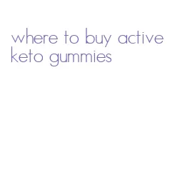 where to buy active keto gummies