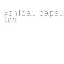 xenical capsules