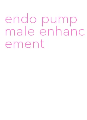 endo pump male enhancement