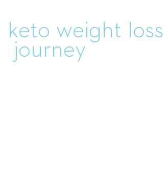 keto weight loss journey