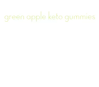 green apple keto gummies