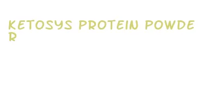 ketosys protein powder