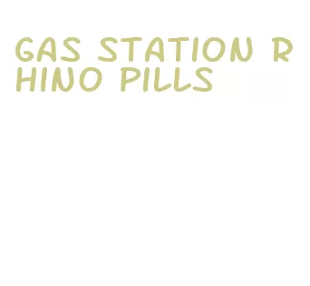 gas station rhino pills