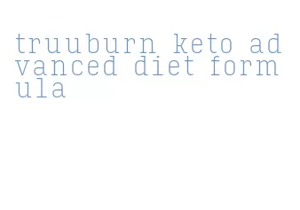 truuburn keto advanced diet formula