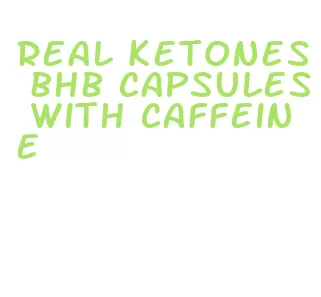 real ketones bhb capsules with caffeine