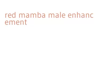 red mamba male enhancement