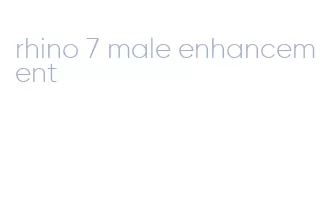 rhino 7 male enhancement