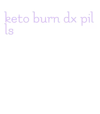 keto burn dx pills