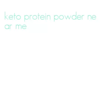 keto protein powder near me