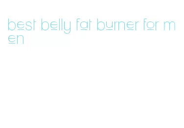 best belly fat burner for men
