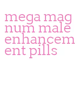 mega magnum male enhancement pills