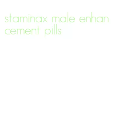 staminax male enhancement pills