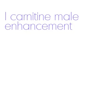 l carnitine male enhancement