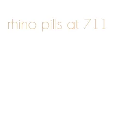 rhino pills at 711