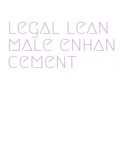 legal lean male enhancement