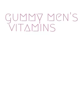 gummy men's vitamins