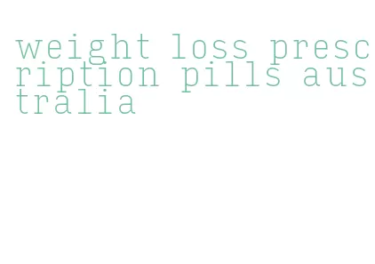weight loss prescription pills australia