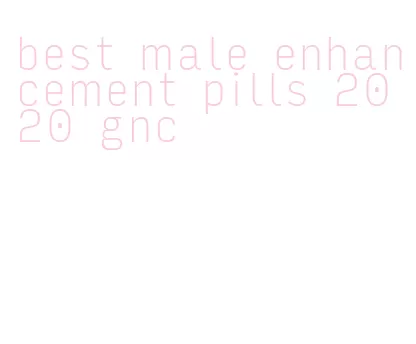 best male enhancement pills 2020 gnc