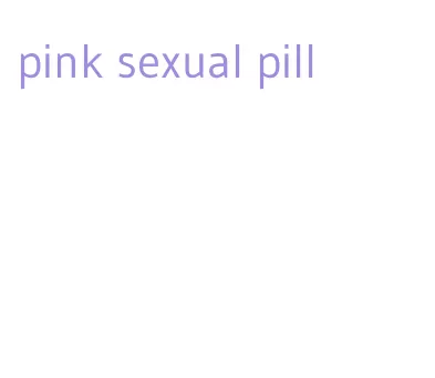 pink sexual pill