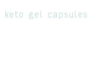keto gel capsules