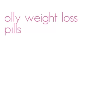 olly weight loss pills