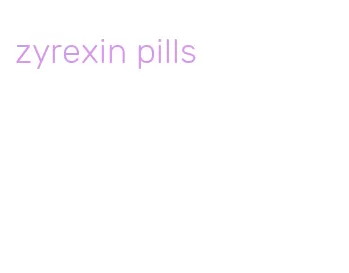 zyrexin pills