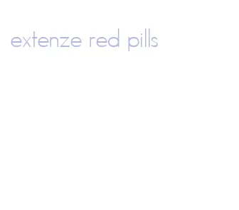 extenze red pills