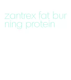 zantrex fat burning protein