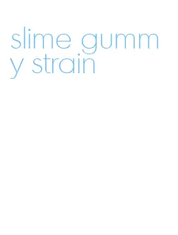 slime gummy strain