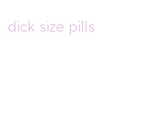 dick size pills