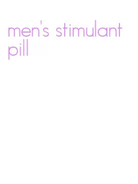 men's stimulant pill